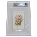 1987 Jack Nicklaus Brindley & Assoc. Artist Impressions Series #5 Card Beckett EX-MT 6.5