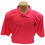 John Daly Signed Pink Collared Golf Shirt - Size XL JSA #WIT909484