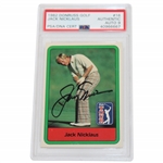 Jack Nicklaus Signed 1982 Donruss Golf Card #16 PSA/DNA AUTO