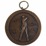 1921 Rotary International 5th District Golf Association Team Low Net Score Medal Won by R.W. Langford