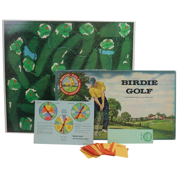 1964 Birdie Golf "Championship Game for the Whole Family" Golf Board Game w/Info in Original Box