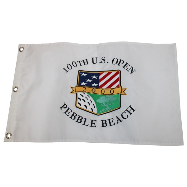 2000 US Open 100th US Open at Pebble Beach White Flag