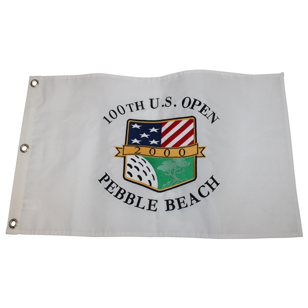 2000 US Open 100th US Open at Pebble Beach White Flag