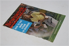 Arnold Palmer Signed 1962 Newsweek Cover Only - June JSA ALOA