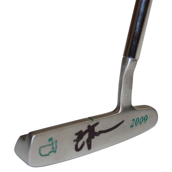 Zach Johnson Signed 2009 Masters Tournament Commemorative Mini-Putter JSA ALOA