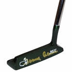 Tommy Aaron Signed 2020 Masters Tournament Commemorative Green Mini-Putter JSA ALOA