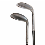 Two (2) Sand Wedges Wilson Pro Wedges From 1930s Non Original Grips