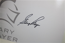 Gary Player Signed Grand Slam Trophy Panoramic Collage JSA ALOA