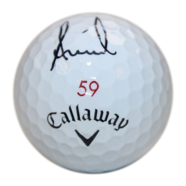 Annika Sorenstam Signed Callaway 59 Logo Golf Ball JSA ALOA