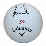 Annika Sorenstam Signed Callaway 59 Logo Golf Ball JSA ALOA