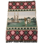 Scottish Golfer Themed Throw Blanket - Brad Bryant Collection