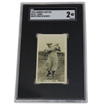 1926 Bobby Jones Lambert & Butler Whos Who In Sport #2 Golf Rookie Card SGC GD 2