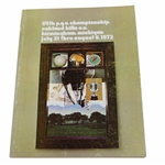 1972 PGA Championship at Oakland Hills CC Program - Gary Player Winner