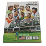 1978 PGA Championship at Oakmont Country Club Program - John Mahaffey Winner