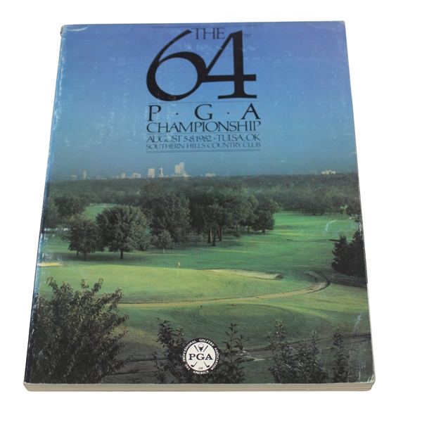 1982 PGA Championship at Southern Hills Country Club Program - Ray Floyd Winner