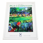 2000 PGA Championship at Valhalla Golf Club Program - Tiger Woods Winner