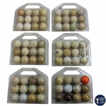 Six (6) Dozen Various Logo, Course & Player Logo Golf Balls - World Golf Hall of Fame Collection