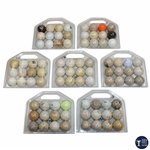 Seven (7) Dozen Various Logo, Course & Player Logo Golf Balls - World Golf Hall of Fame Collection