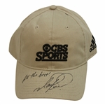 Mark Recchi Signed CBS Sports Khaki Hat JSA ALOA