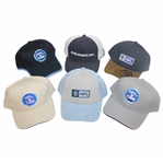 Six (6) Various Official CBS Sports Media Issued NFL Hats - Unworn