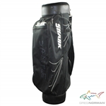 Greg Normans Personal Shark Sample Full Size Black Golf Bag