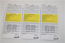 2008 Us Open At Torrey Pines Grounds Ticket Set