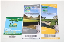 2008 Us Open At Torrey Pines Grounds Ticket Set