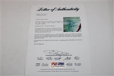 Jack Nicklaus Signed & Personalized 1962 Sports Illustrated Us Open Magazine PSA Letter #U06841
