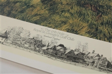 The 17th Hole Royal St. George's Golf Club Limited Edition AP #45/85 Print By Linda Hartough