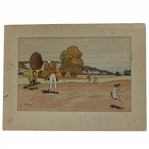 Four (4) Harry Elliot Art Prints On Card Stock