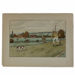 Four (4) Harry Elliot Art Prints On Card Stock