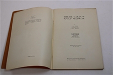 1929 'Golf Manual' Golf Complete Book That Shows You How Manual by R.W. Diehl