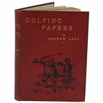 1892 1St Ed A Batch Of Golfing Papers Lang Andrew, And Others