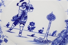 Royal Doulton Golfers Series Ware 1911-1928 Porcelain Plate