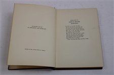 1923 'Locker Room Ballads' Signed By Author John Baxter