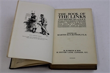 1912 ' The Book Of The Links A Symposium On Golf' By Martin Sutton
