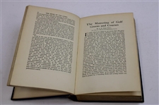 1912 ' The Book Of The Links A Symposium On Golf' By Martin Sutton