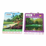 2012 & 2014 Masters Tournament SERIES Badges - Bubba Watson Winner