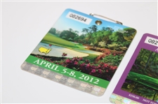 2012 & 2014 Masters Tournament SERIES Badges - Bubba Watson Winner