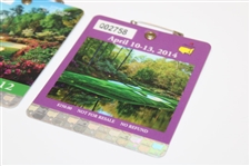 2012 & 2014 Masters Tournament SERIES Badges - Bubba Watson Winner