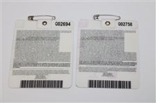 2012 & 2014 Masters Tournament SERIES Badges - Bubba Watson Winner