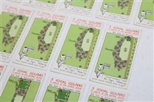 Twenty-Six (26) Churchman Jovial Golfers 6th Hole at Sunningdale & 4th Hole at Woking Golf Cards