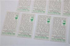 Twenty-Six (26) Churchman Jovial Golfers 6th Hole at Sunningdale & 4th Hole at Woking Golf Cards