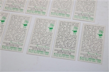 Twenty-Six (26) Churchman Jovial Golfers 6th Hole at Sunningdale & 4th Hole at Woking Golf Cards