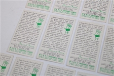 Twenty-Six (26) Churchman Jovial Golfers 6th Hole at Sunningdale & 4th Hole at Woking Golf Cards