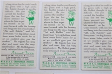 Twenty-Six (26) Churchman Jovial Golfers 6th Hole at Sunningdale & 4th Hole at Woking Golf Cards
