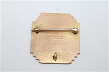 1935 USGA Public Links Championship Contestant Badge - Frank Strafaci Win