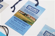 Four (4) The Open Championship Tickets - 2001 Wed. & Friday , 2002 Thursday, & 2002 Members Clubhouse