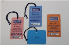 Four (4) The Open Championship Tickets - 2001 Wed. & Friday , 2002 Thursday, & 2002 Members Clubhouse