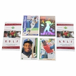 Two (2) 2001 Premier Golf Card Packs, Jordan Baseball & Griffey Rookie + Two (2) other Griffey Cards